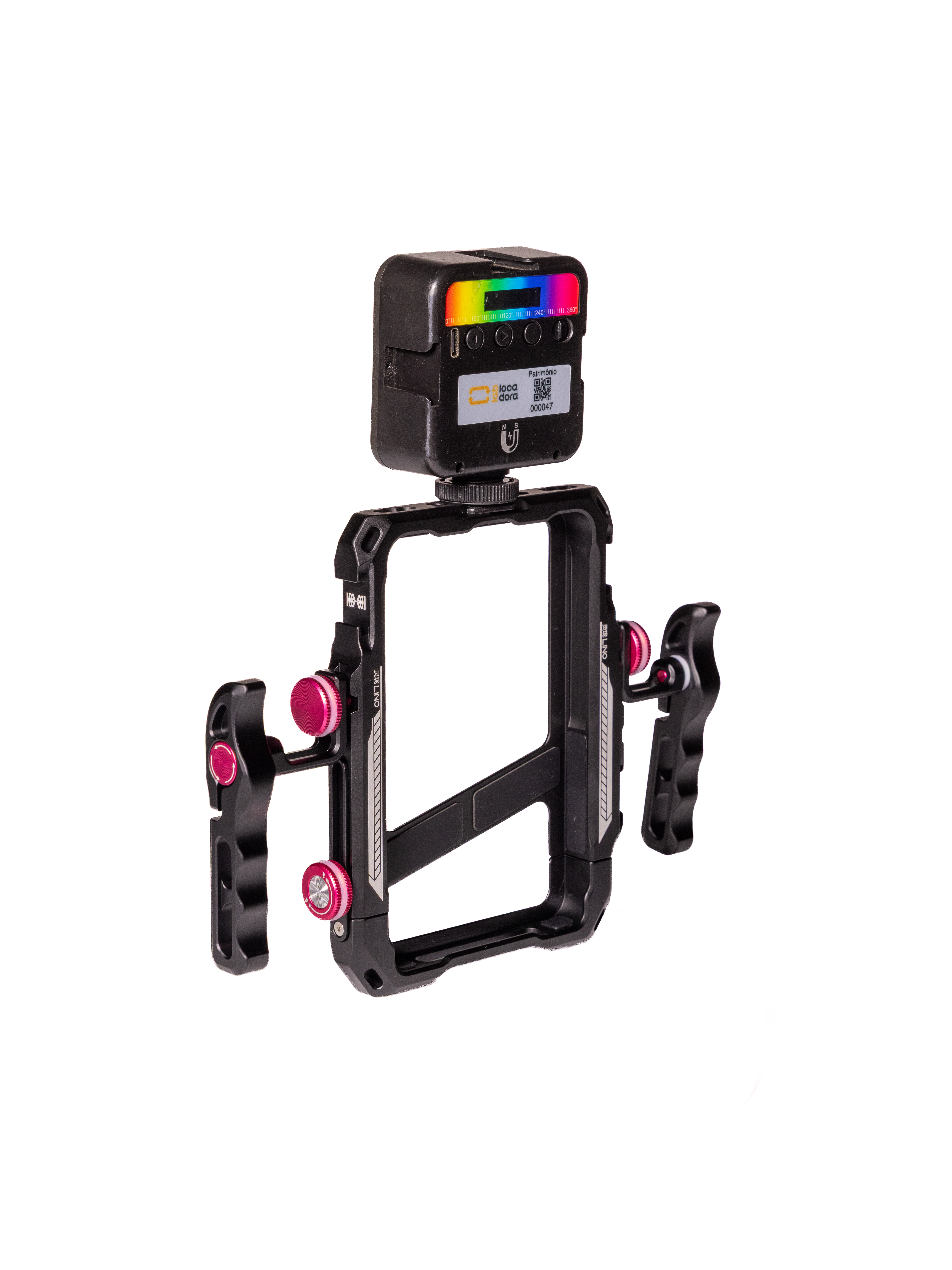 Kit Celular Ulanzi — Gaiola Lino + LED VL49 RGB
